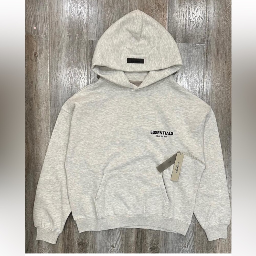 Fear of God Essentials Gray hoodie